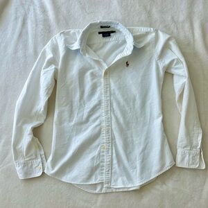 Ralph Lauren Slim Fit Button Up - Size 4